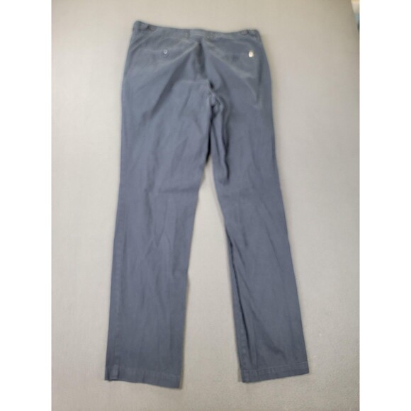 Hugo Boss BOSS Pants Mens 34R Navy Stretch Cotton Chino Flat Front Dress Casual - Picture 16 of 16